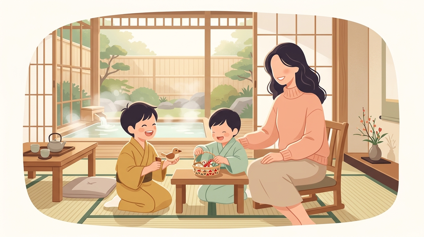 子どももパパママも笑顔になれる！月岡温泉子連れに優しい宿の選び方