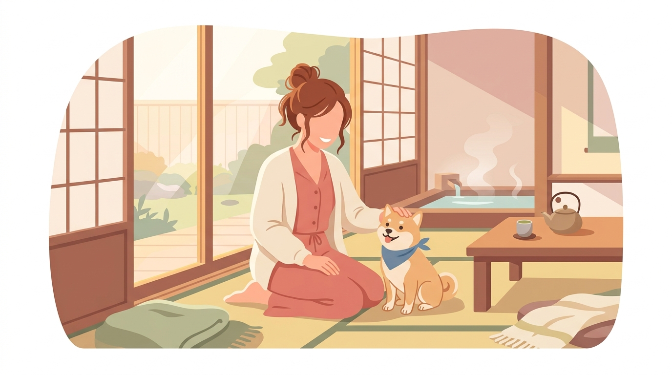 実際どうだった？我が家の愛犬が喜んだ月岡温泉のお宿レビュー
