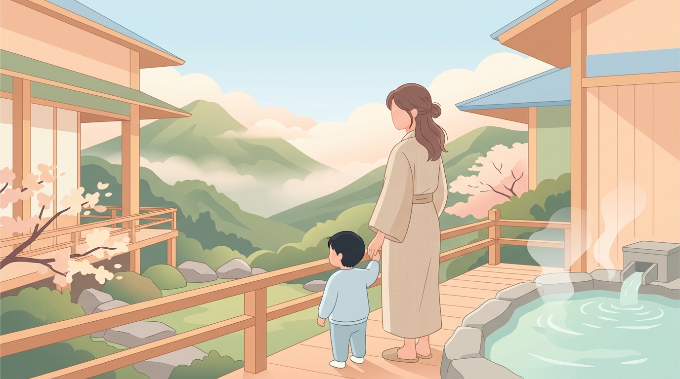 湯布院「山の翠」に子連れで泊まった本音レビュー！期待を裏切らなかった感動体験