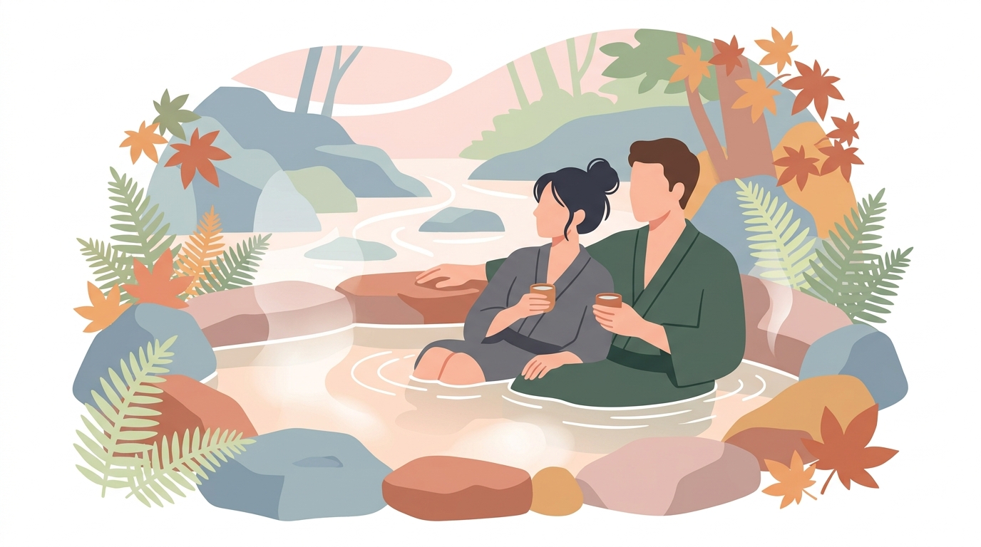 奥入瀬渓流温泉での二人旅、最高の思い出はここから始まる