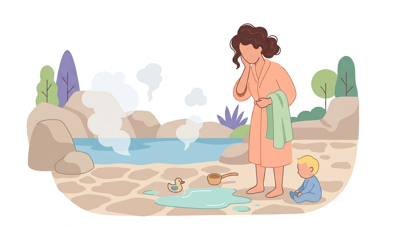 子連れ阿蘇温泉郷の露天風呂、「まさかこんなことになるとは…」避けるべきポイント